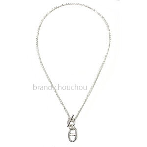 s Vi tGX y_eBt@VF[k_N Vo[ lbNX@y_g Vo[ HERMES @{ bsO [BrandNew] Hermes Pendentif Chaine dancre Silver Necklace Pendant Silver HERME