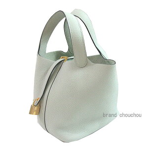 Vi GX sR^ PM JfibN OlF S[h gN}X B O[  { bsO BrandNew Hermes Picotin PM Cadena Lock Grineve Gold hardware Taurillon Clemenc