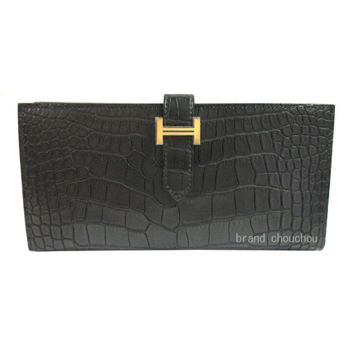 楽天市場】≪新品≫ HERMES エルメス ベアンスフレ アリゲーター 