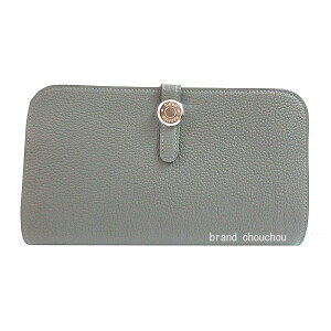 s Vi t HERMES GX hS fI GM gS OC[ Vo[ W  { bsO sBrandNewtHERMES Dogon Duo GM Togo Grimeyer Silver hardware W stamp Box Ribbon Wrapping