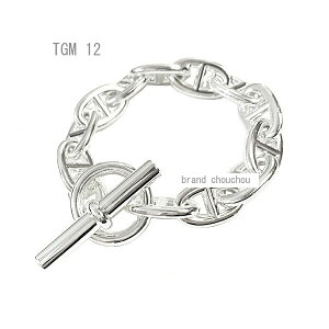 s Vi t GX VF[k_N TGM 12R} Vo[ Vo[`F[ uXbg oO HERMES @{̃bsO Chaine Dancre Silver TGM 12M