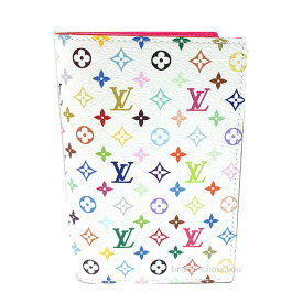 ≪ 新品 ≫ ルイヴィトン 村上隆 コラボ LV × TM パスポートカバー クーヴェルテュール パスポール NM M14178 マルチカラー ブラン 白 ラッピング ≪Brand new≫ LOUIS VUITTON TAKASHI MURAKAMI Couverture Passport NM M14178 Multicolor blanc White Wrapping