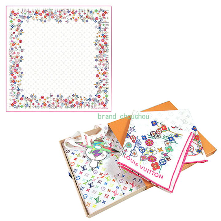 楽天市場】≪ 新品 ≫ルイヴィトン 村上隆 コラボ LV × TM カレ90  