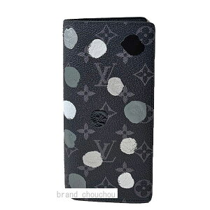  Vi  CBg Ԝ\ R{ LV × YK |gtHCEuU M81932 LOUIS VUITTON YAYOI KUSAMA BRAZA WALETTE Black Bg GNXuX Y hbg z  bsO