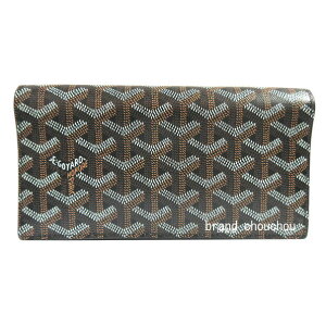 Vi Ki GOYARD S[ z V[  ubN Black  Vbp[ Brand new GOYARD Goyard RICHELIEU WALLET Long Wallet Black Box Genuine