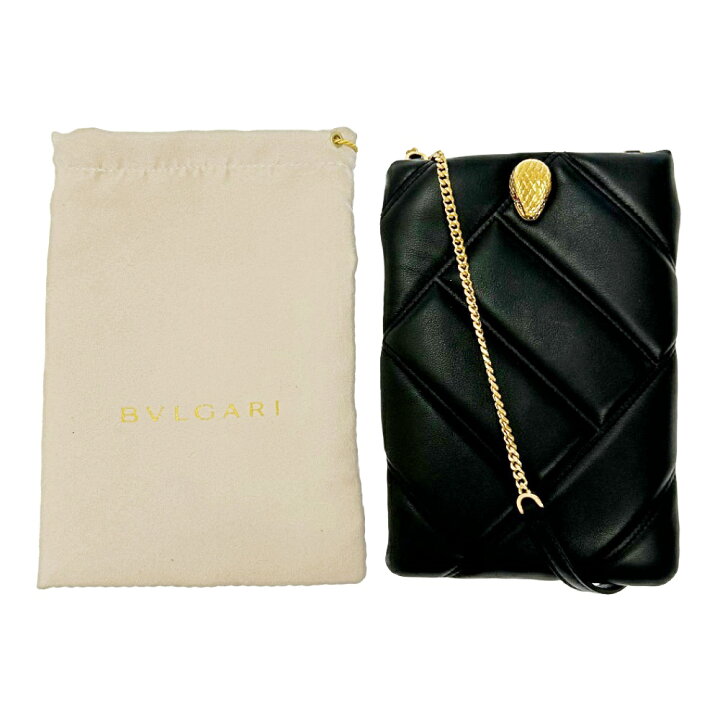 楽天市場】【中古】BVLGARI ブルガリ レザー セルペンティ カボション 