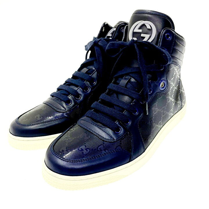 楽天市場】【中古】【箱付き】 GUCCI グッチ 224778 PVC レザー GG  