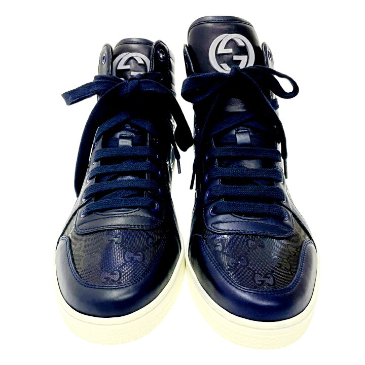 楽天市場】【中古】【箱付き】 GUCCI グッチ 224778 PVC レザー GG 