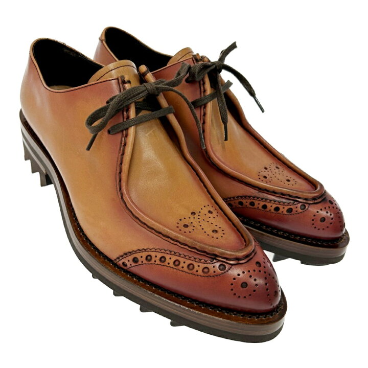 prada シャークソール ウィングチップレザーシューズ 楽天市場】【中古 
