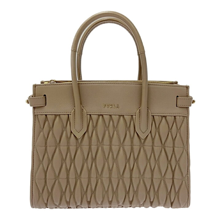楽天市場】【中古】Furla フルラ 994221 レザー ピンコメタ 2WAY 
