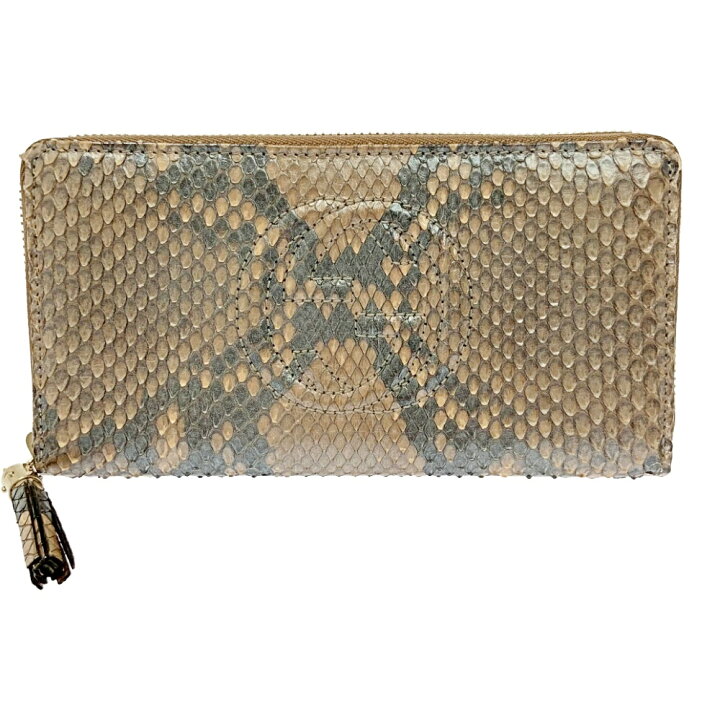 楽天市場】【中古】【箱付き】 GUCCI グッチ 308004・0959 パイソン 