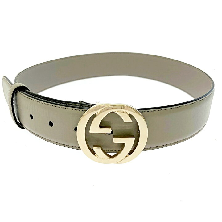 楽天市場】【中古】GUCCI グッチ 546386 レザー インターロッキングG  