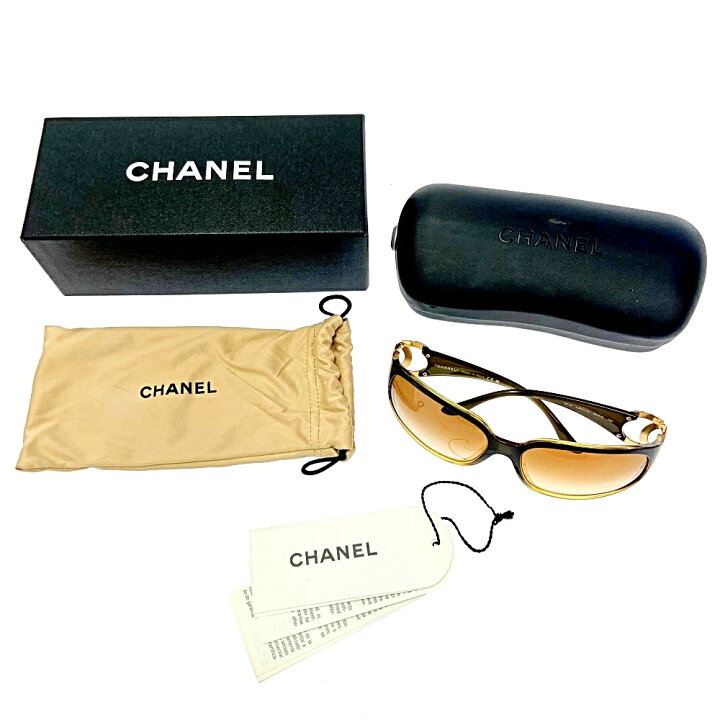 楽天市場】【中古】【箱付き】 CHANEL シャネル 6014 c.877/13 64□16 