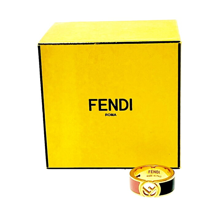 楽天市場】【中古】【箱付き】 FENDI フェンディ GP エフイズ ロゴ  