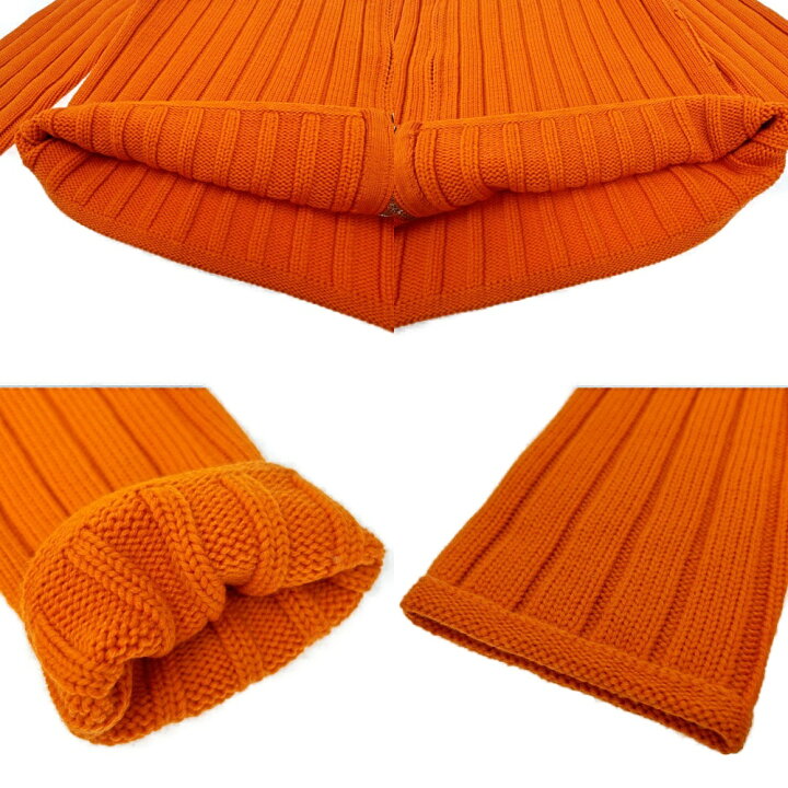 楽天市場】【中古】HERMES エルメス ウール ドライバーズニット ジップ 