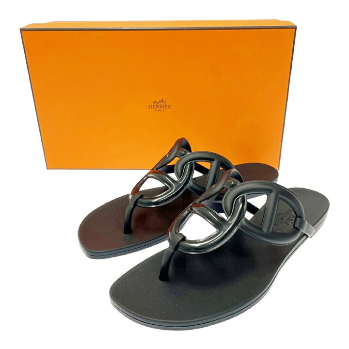 楽天市場】【中古】【箱付き】 HERMES エルメス ラバー エジェリ 