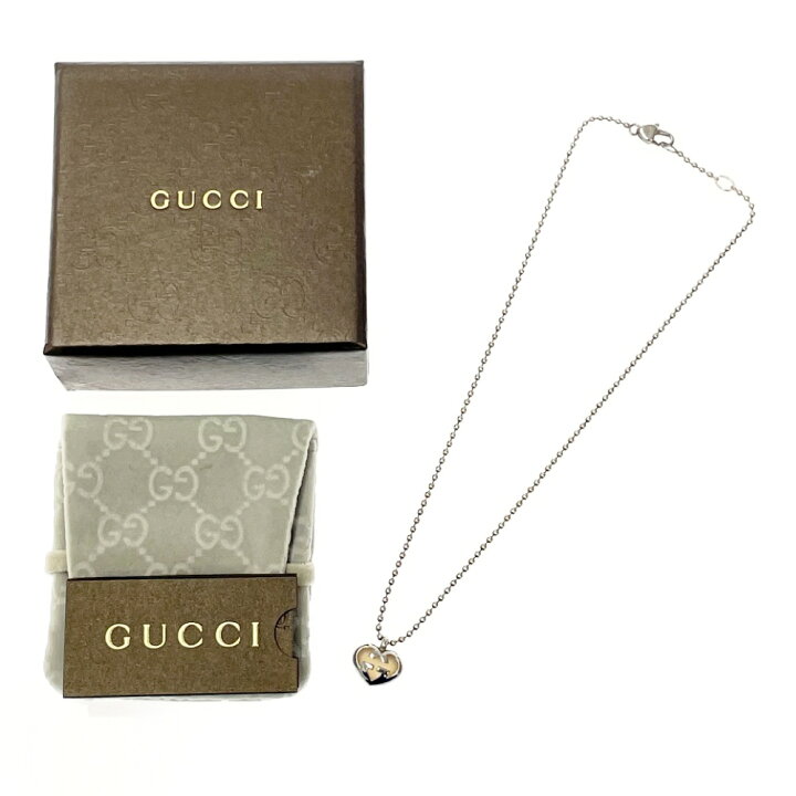 楽天市場】【中古】【箱付き】 GUCCI グッチ シルバー オパール  
