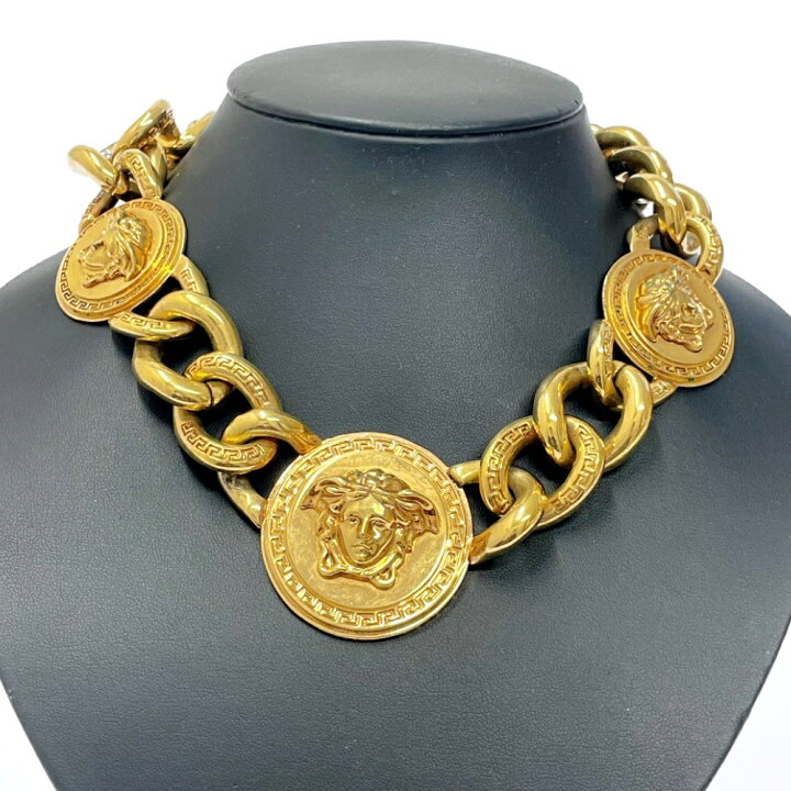 楽天市場】【中古】VERSACE ヴェルサーチ GP メデューサ チェーン 