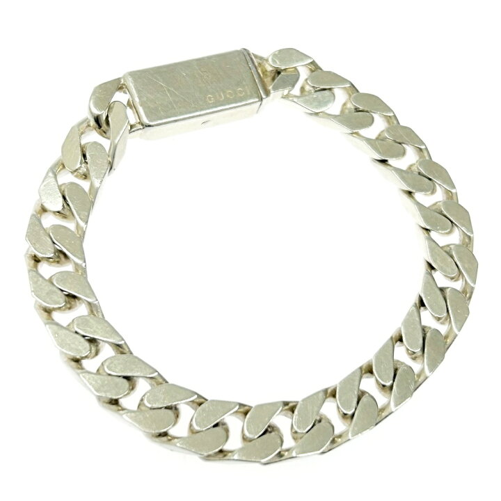 楽天市場】【中古】GUCCI グッチ シルバー 喜平 ブレスレット メンズ  