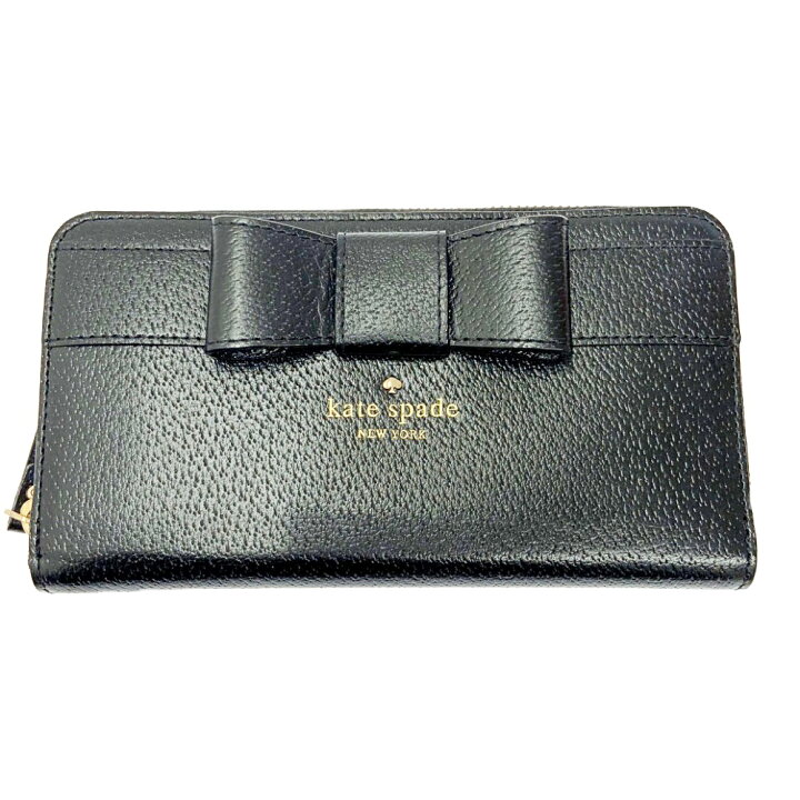 楽天市場】【中古】Kate Spade ケイトスペード レザー リボン ラウンド 