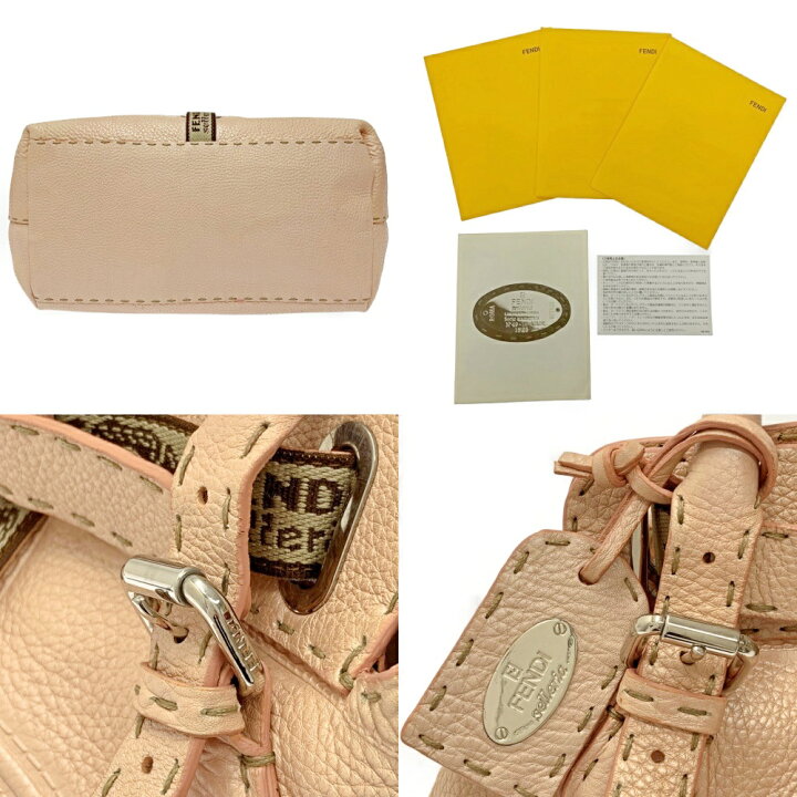楽天市場】【中古】FENDI フェンディ レザー セレリア ヴィラ 