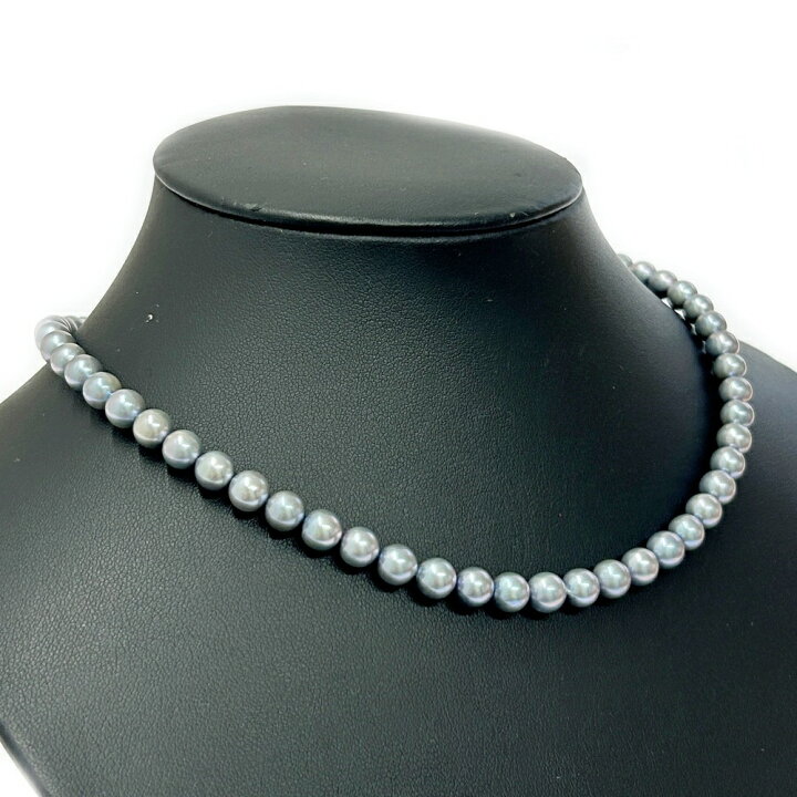 楽天市場】【中古】【箱付き】 TASAKI タサキ シルバー アコヤ真珠 