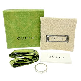 【中古】【箱付き】 GUCCI グッチ シルバー GG ゴースト リング 5.2g 925刻印 271133 リング・指輪