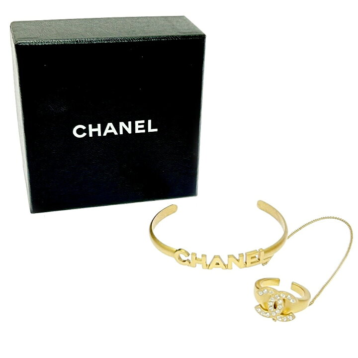 楽天市場】【中古】【箱付き】 CHANEL シャネル GP ラインストーン 01C  