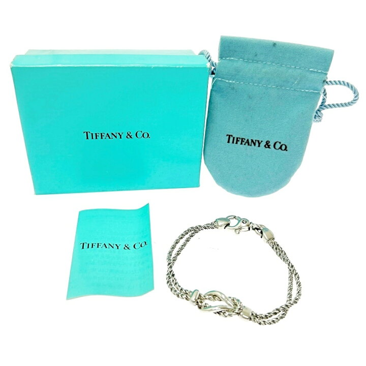 楽天市場】【中古】【箱付き】 TIFFANY&Co. ティファニー シルバー 