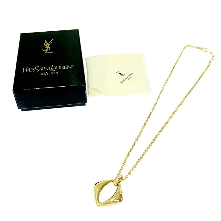 楽天市場】【中古】【箱付き】 YVES SAINT LAURENT イヴ・サンローラン 