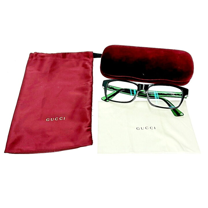 楽天市場】【中古】【ケース付き】 GUCCI グッチ GG0006OA 002 55□17  