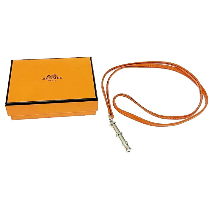 楽天市場】【中古】【箱付き】 HERMES エルメス レザー メタル シフレ 