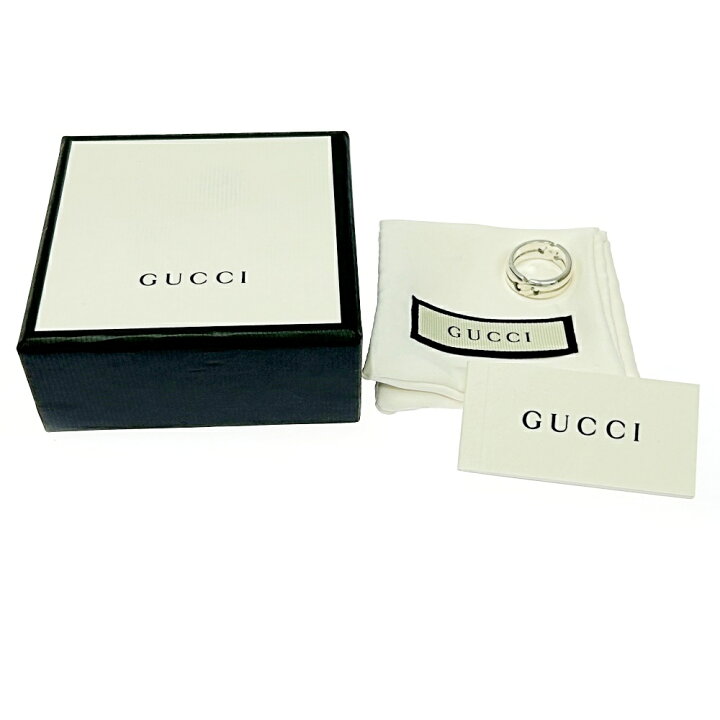 楽天市場】【中古】【箱付き】 GUCCI グッチ シルバー ノット 