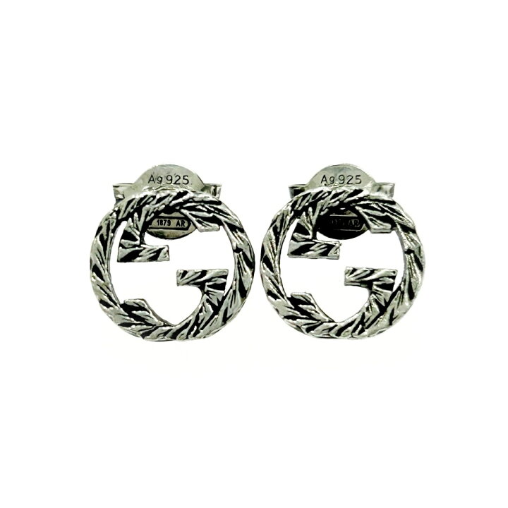 楽天市場】【中古】【箱付き】 GUCCI グッチ シルバー インター 