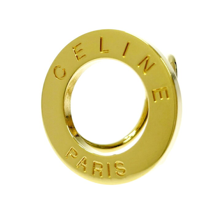 楽天市場】【中古】CELINE セリーヌ GP ロゴ サークル スカーフリング  
