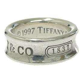 【中古】TIFFANY&Co. ティファニー シルバー 1837 リング 6.6g 925刻印 443231 リング・指輪