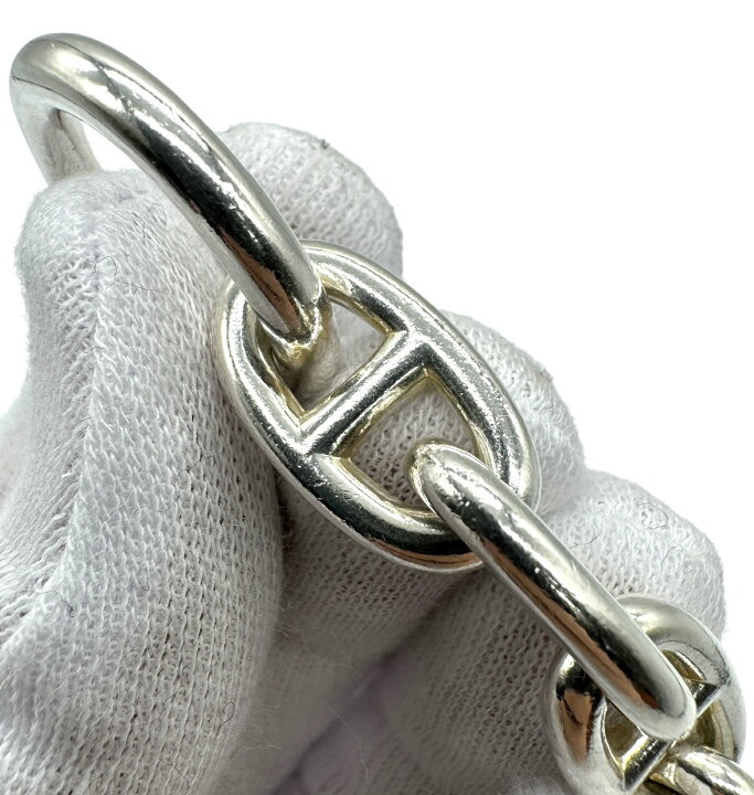 楽天市場】【美品】HERMES エルメス シェーヌダンクル GM ブレスレット 