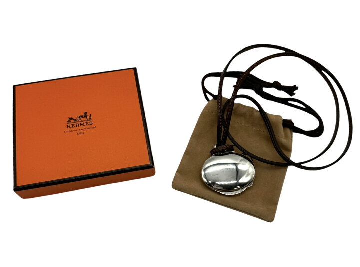 楽天市場】【美品】HERMES エルメス ネックレス ピルケース ラニエール 