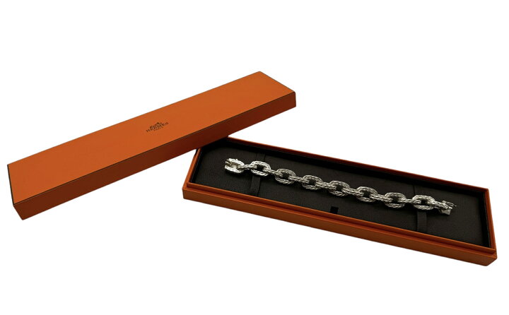 楽天市場】【美品】HERMES エルメス ヴァンドーム 16コマ ブレスレット 