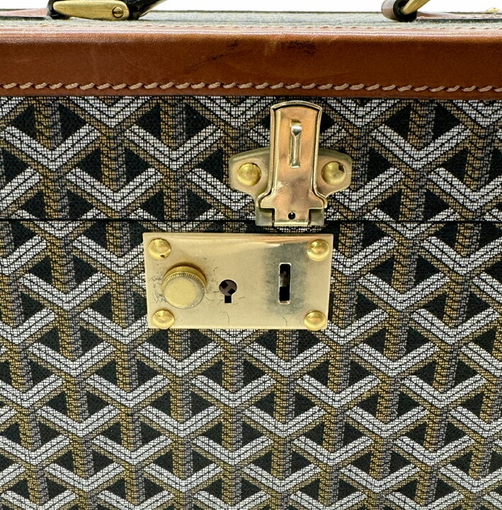 楽天市場】【中古】GOYARD ゴヤール トランク メイクボックス 