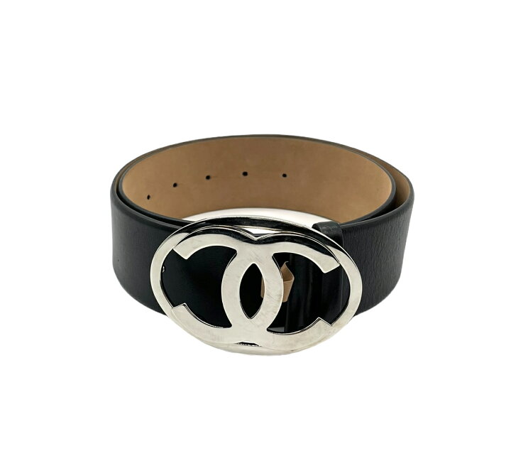 楽天市場】【美品】CHANEL シャネル ベルト ココバックル 00V ココ 