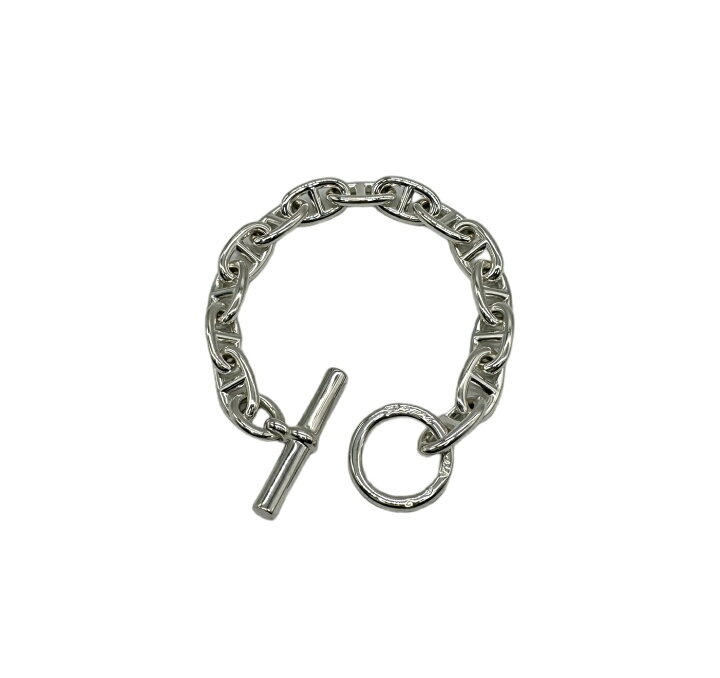 楽天市場】【美品】HERMES エルメス シェーヌダンクル GM ブレスレット 