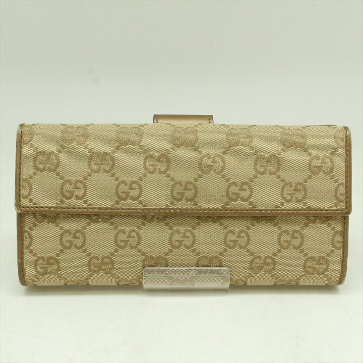 楽天市場】GUCCI グッチ 212089 GG柄 Wホック 長財布 GGキャンバス 