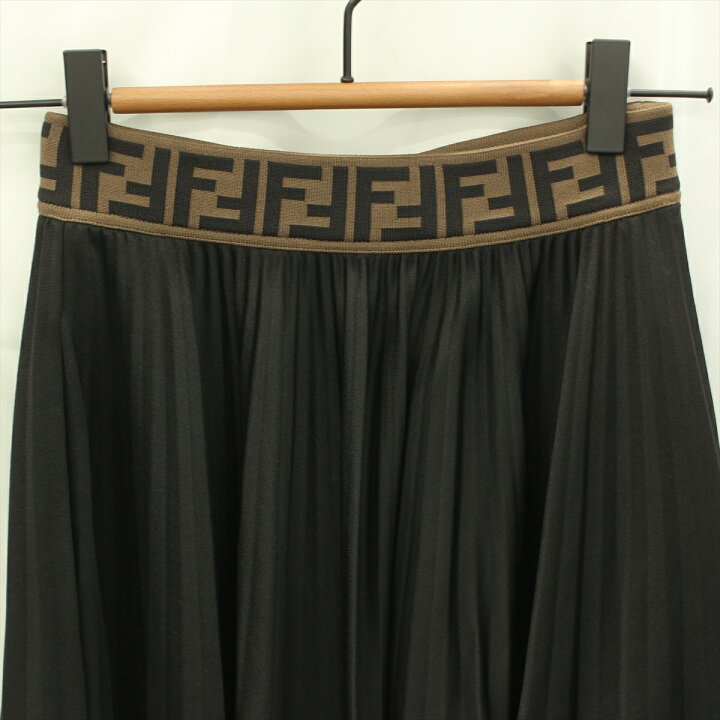 楽天市場】FENDI フェンディ FQ7135 A5WC FF柄 プリーツスカート  