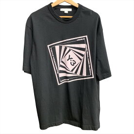 Y-3 ワイスリー HB33302021AW M CH1 GRAPHIC SS T サイズ：S ブラック 【中古品】O25-072004