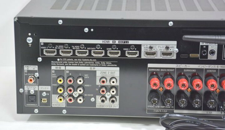楽天市場】☆リモコン付！SONY ソニー STR-DN1080 AVアンプ AV 