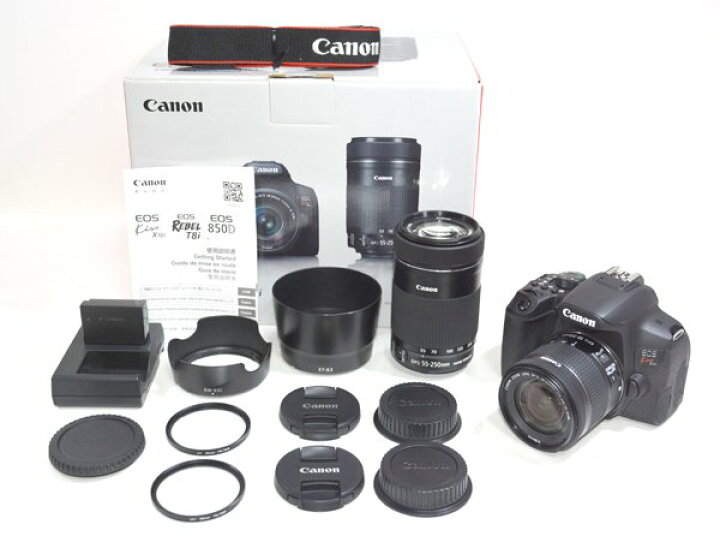 楽天市場】☆元箱付！Canon キャノン EOS Kiss X10i ダブルズーム