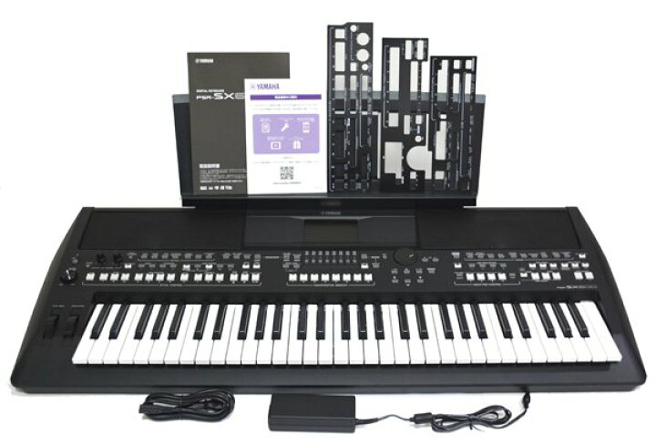 楽天市場】☆新品同様！YAMAHA ヤマハ PSR-SX600 61鍵盤 ポータブル 
