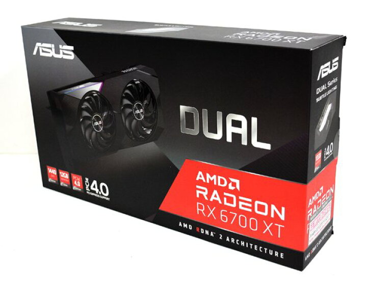 楽天市場】☆新品！未開封！ASUS Dual Radeon RX 6700 XT 12GB DUAL 