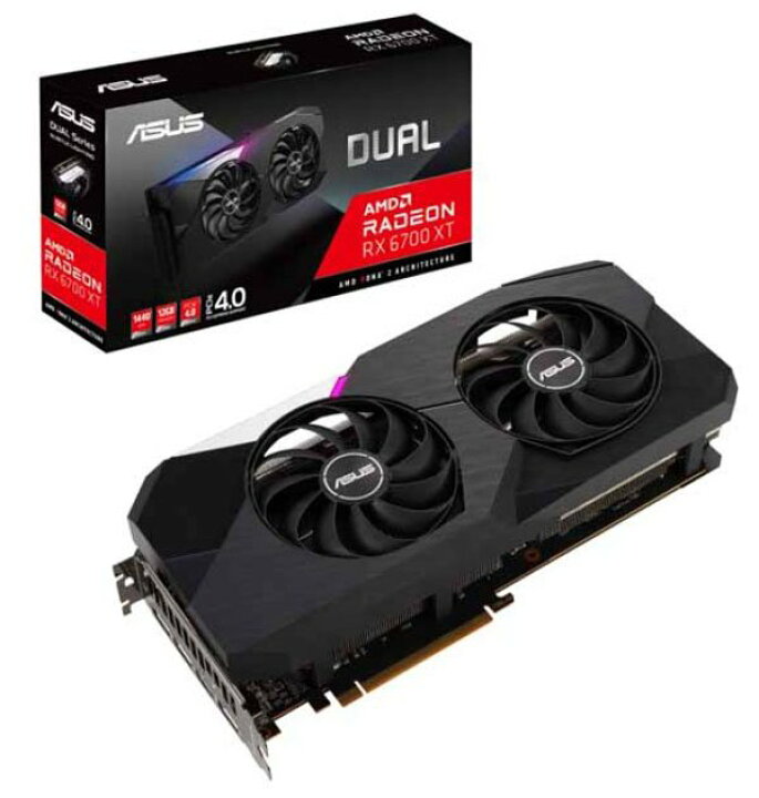 楽天市場】☆新品！未開封！ASUS Dual Radeon RX 6700 XT 12GB DUAL 